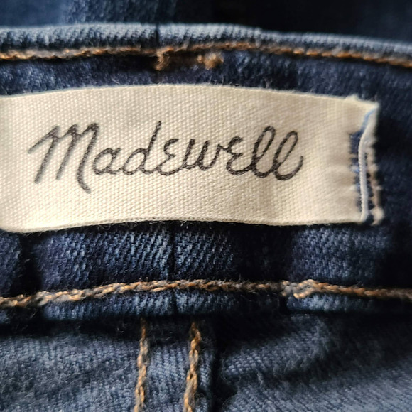 MADEWELL 10" High Rise Skinny Hayes Wash F4684‎ Stretch Jeans Women's 37 - Picture 11 of 15